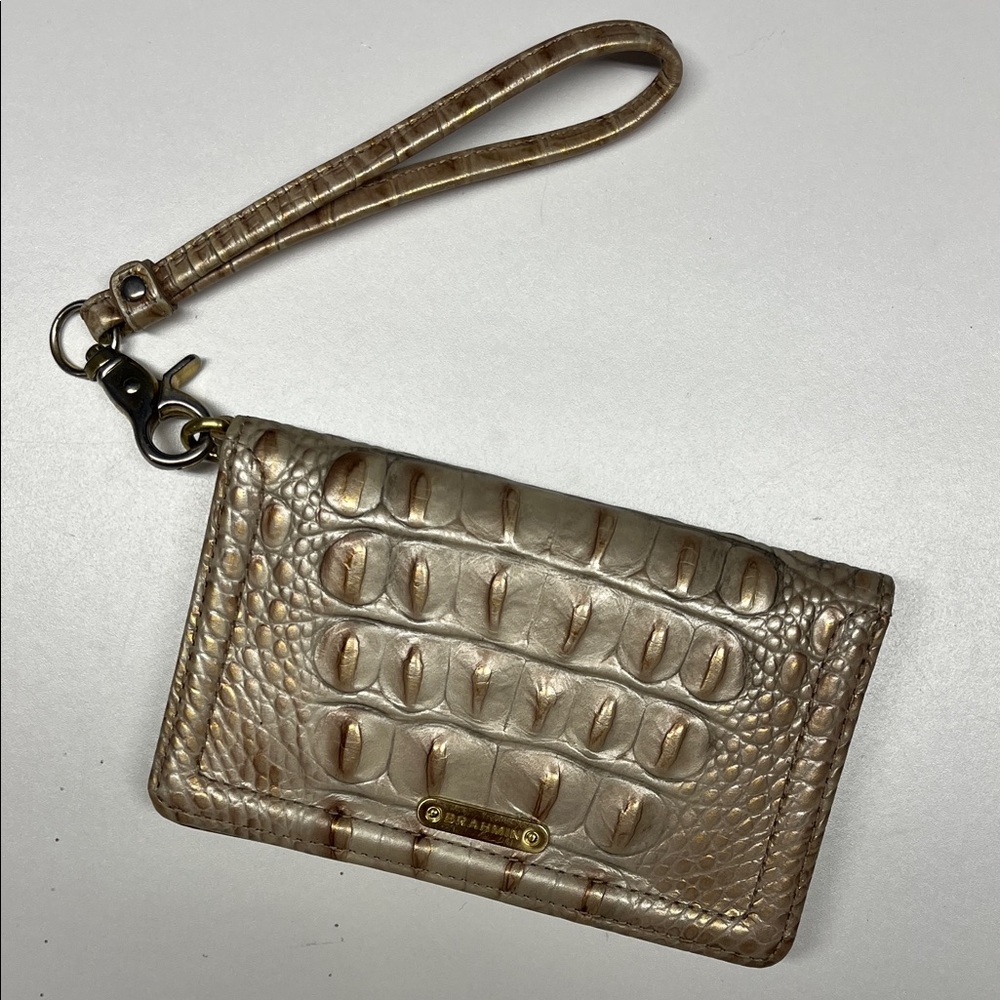 Brahmin bifold wristlet wallet